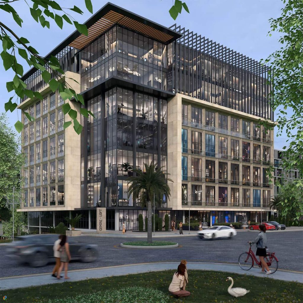 Cam giydirme bina cephe tasarımı ve ofis dış cephe örnekleri | Glass curtain wall building facade design and office exterior examples