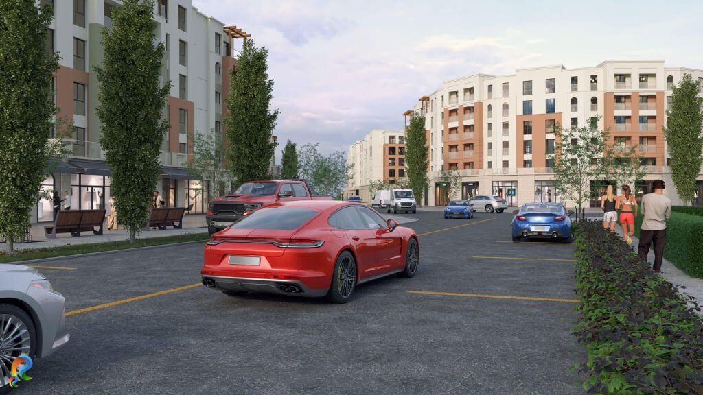 Az katlı bina cephe tasarımı ve yatay mimari dış cephe örnekleri | Low-rise building facade design and horizontal architecture exterior examples
