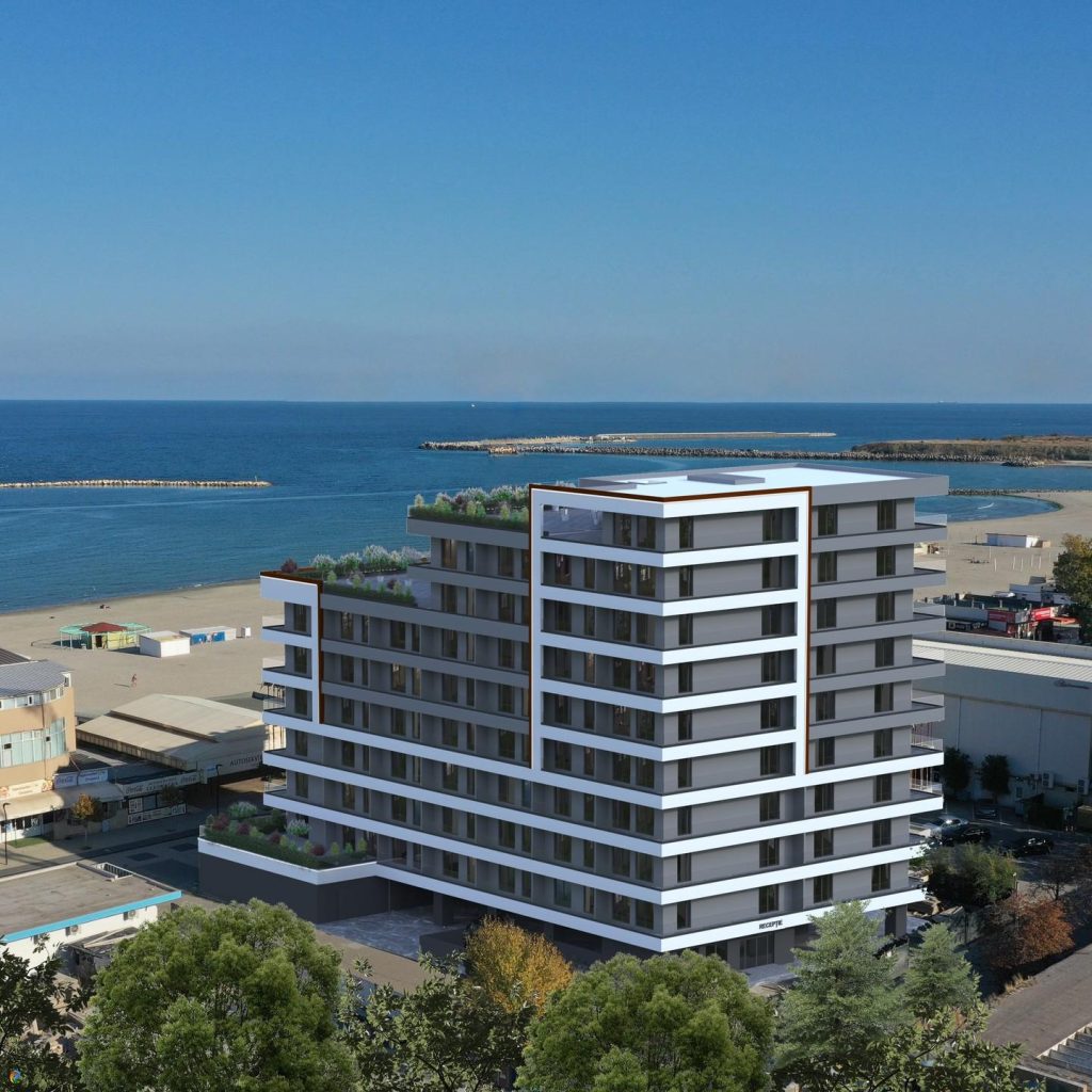 Denize sıfır bina cephe örnekleri ve otel dış cephe tasarımı | Seaside building facade examples and hotel exterior design