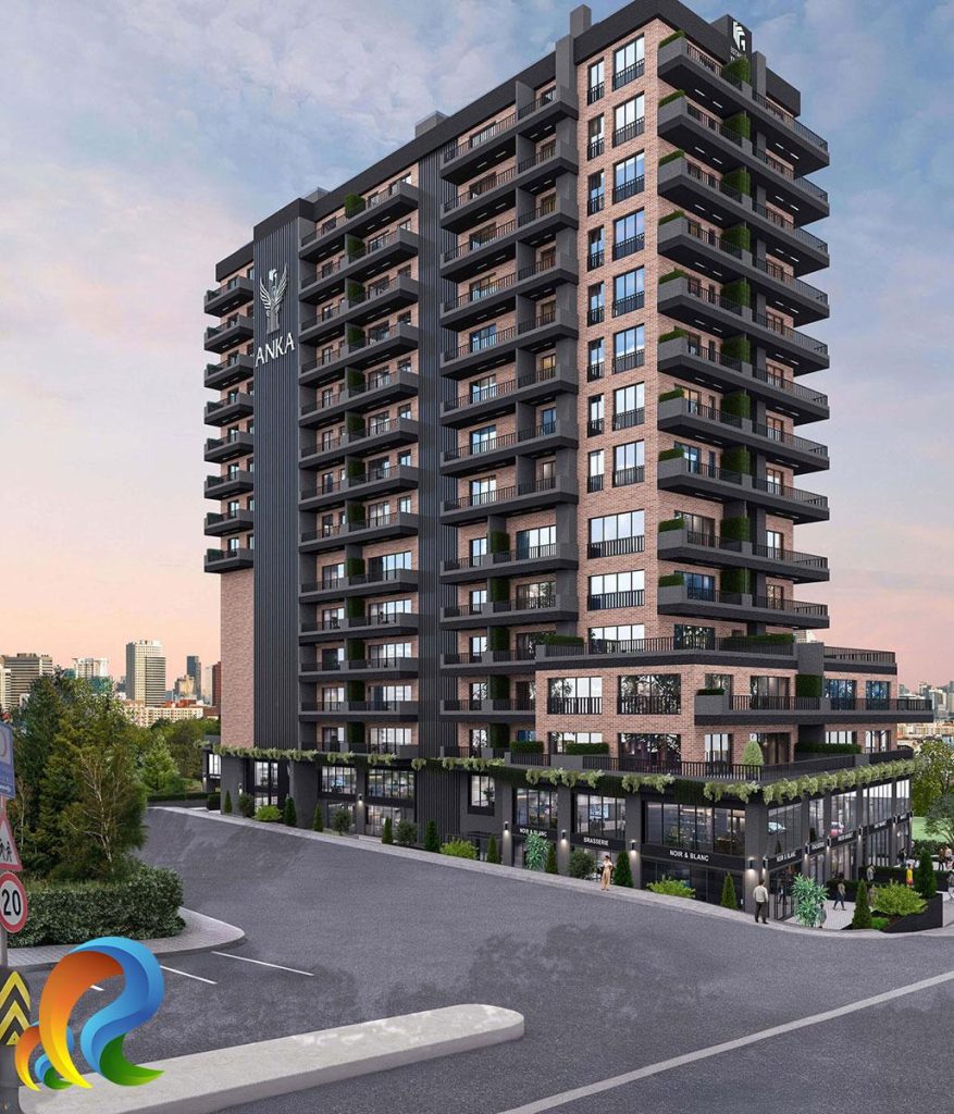 Modern rezidans bina cephe örnekleri ve dış cephe tasarımı | Modern residence building facade examples and exterior design